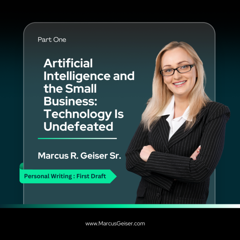 Artificial Intelligence and the Small Business: Technology is Undefeated Part One