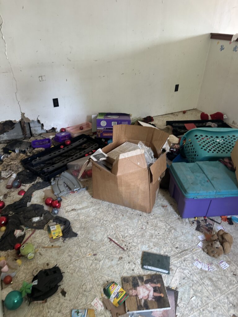 Dining area at 408 & 410 3rd Avenue, Beaver Falls PA adjacent to kitchen, ready for family meals.