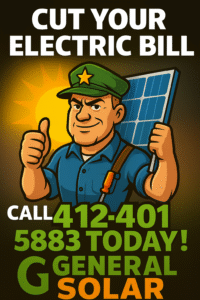 Cut Your Electric Bill: Call 412-401-5883 for a Free Solar Savings Estimate