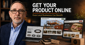 Marcus R. Geiser Sr. with online stores for natural-stone jewelry, Proud Custom Decks and a local deli